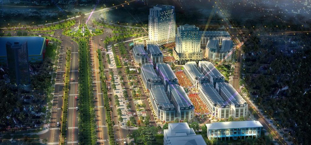 Phối cảnh toàn bộ dự án Eurowindows garden city Thanh Hóa