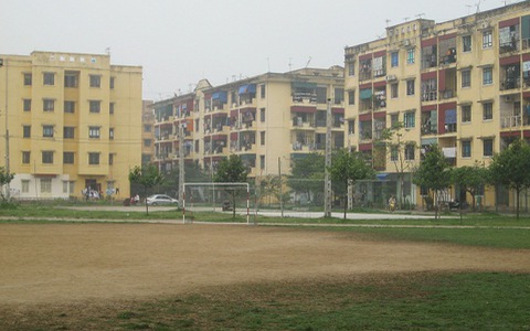 Chung cư thu nhấp thấp phố Đông Phát (P.Đông Vệ, TP.Thanh Hóa) được tỉnh Thanh Hóa đưa vào sử dụng từ năm 2005